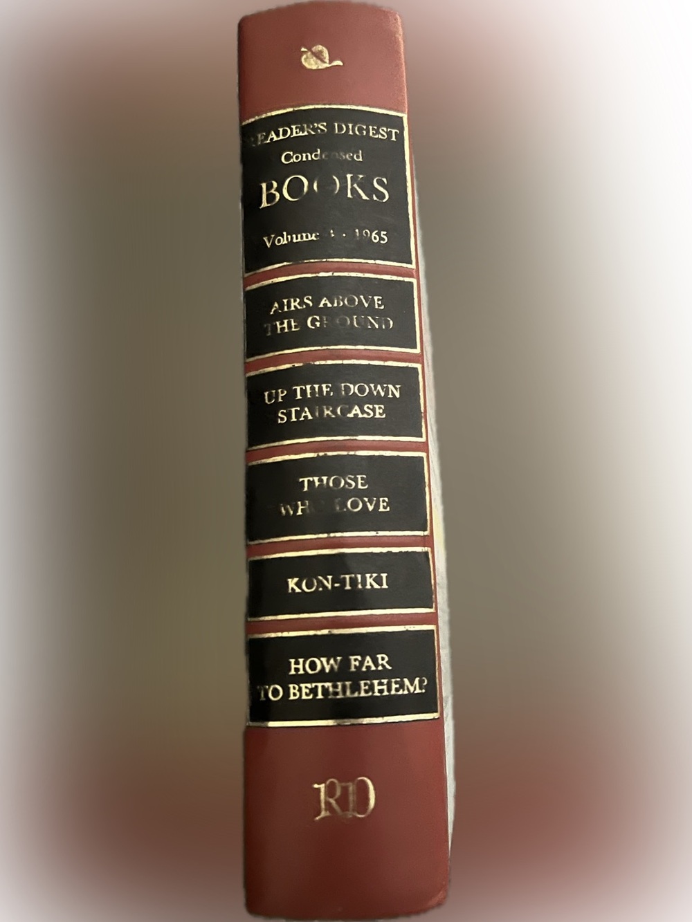 Vintage Reader’s Digest Condensed Books Volume 4 1965 5 Novels Book Literature